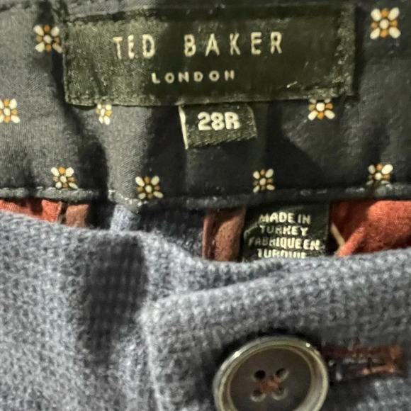 Ted Baker Slintea Slim fit trousers, NWT size 28R, length 28’ - Picture 3 of 7